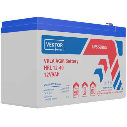 Аккумуляторная батарея VEKTOR BATTERY HRL 12-40W